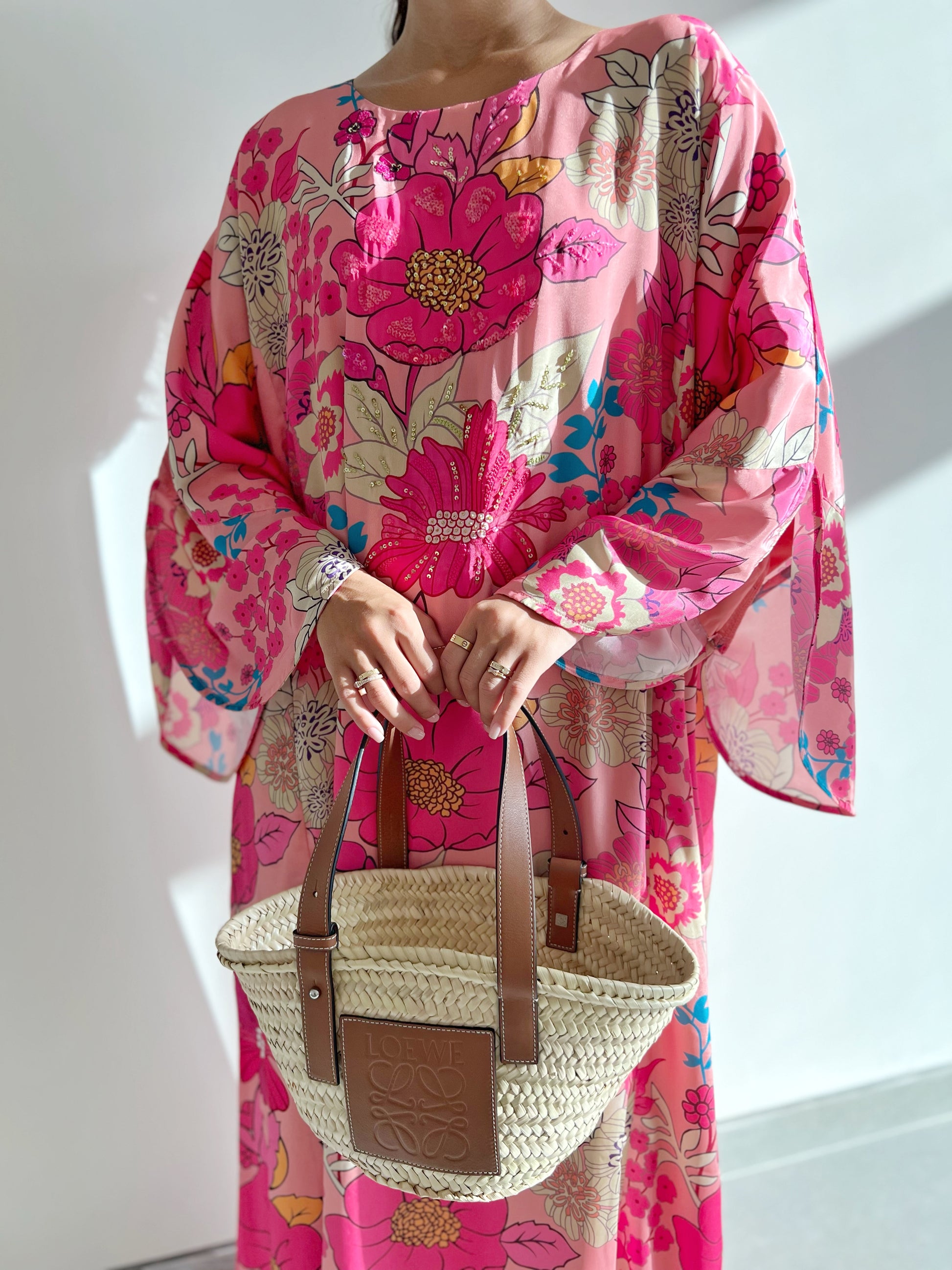 Summer Floral Jalabiya