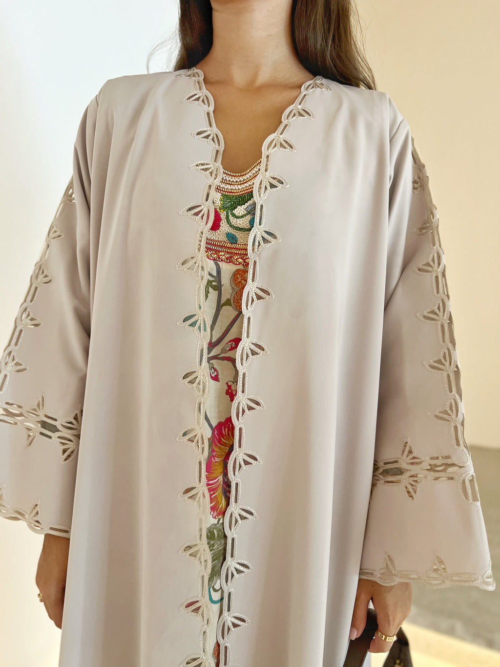 Butterfly Laser Abaya