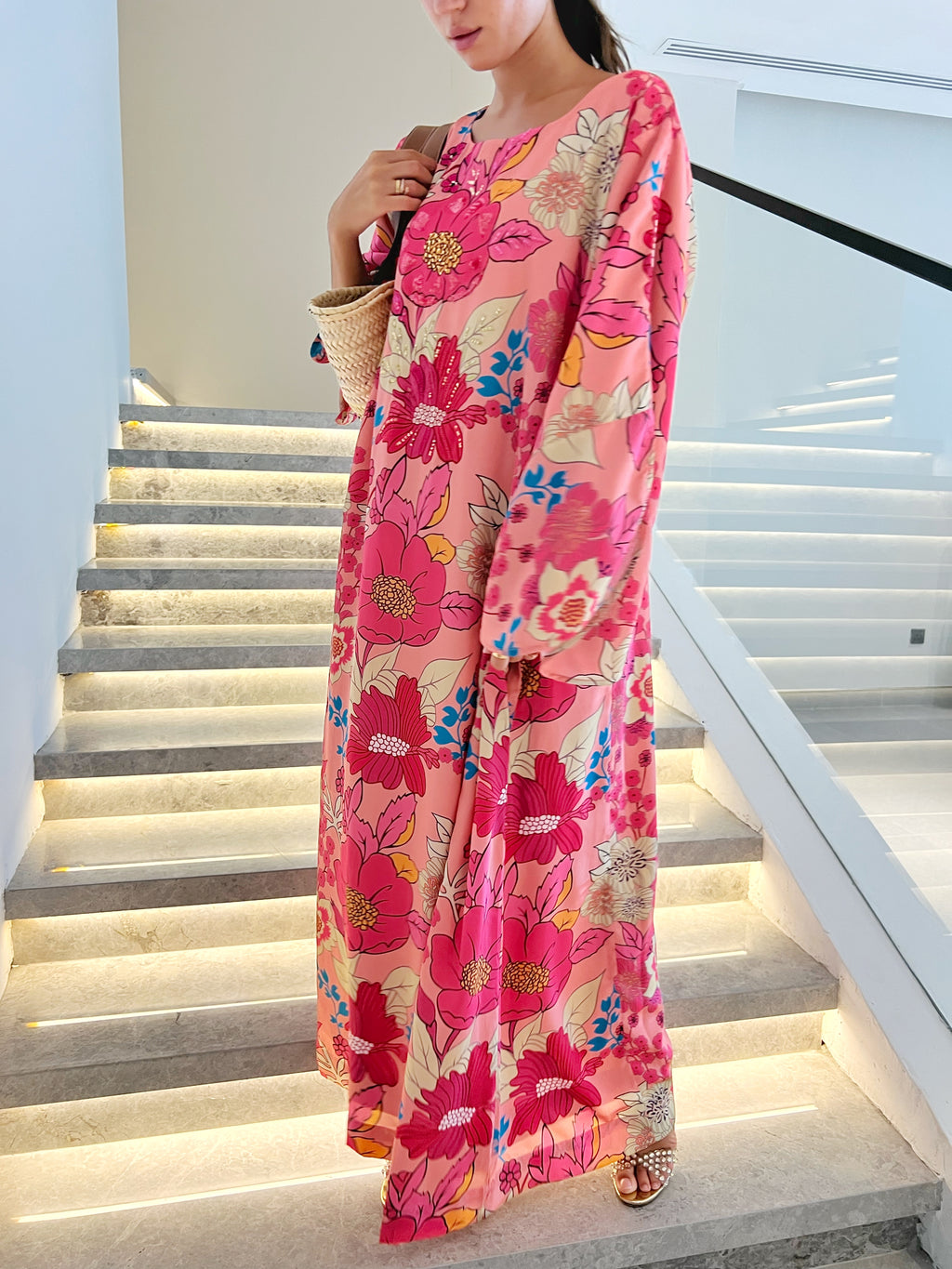 Summer Floral Jalabiya